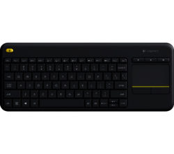 LOGITECH  K400 Plus Wireless Keyboard - Dark Grey